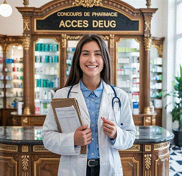 Pharma3 access. Concours de pharmacie, DEUG